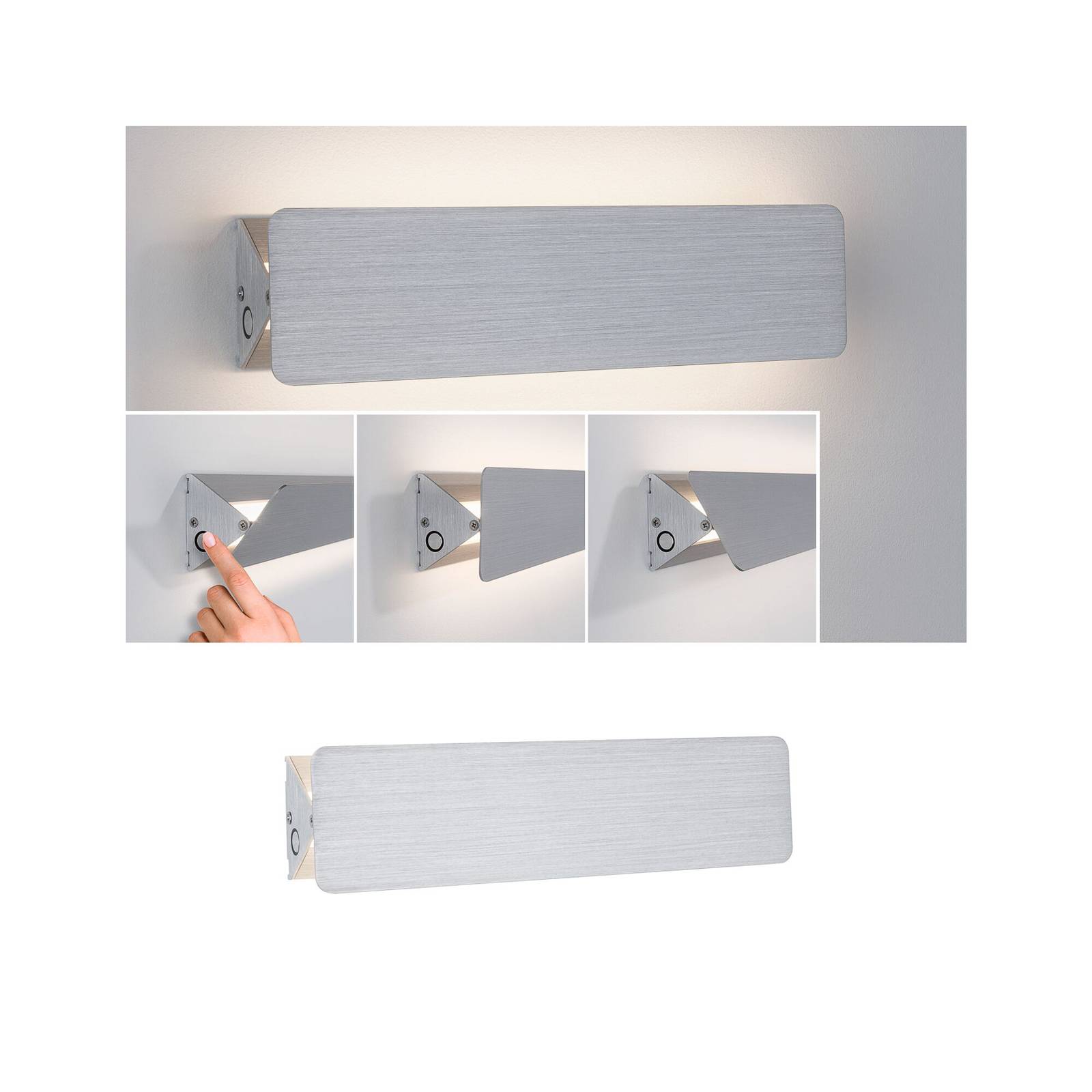 Paulmann Katla LED-Wandleuchte, Breite 31 cm Paulmann Katla LED-Wandleuchte, Breite 31 cm von Paulmann