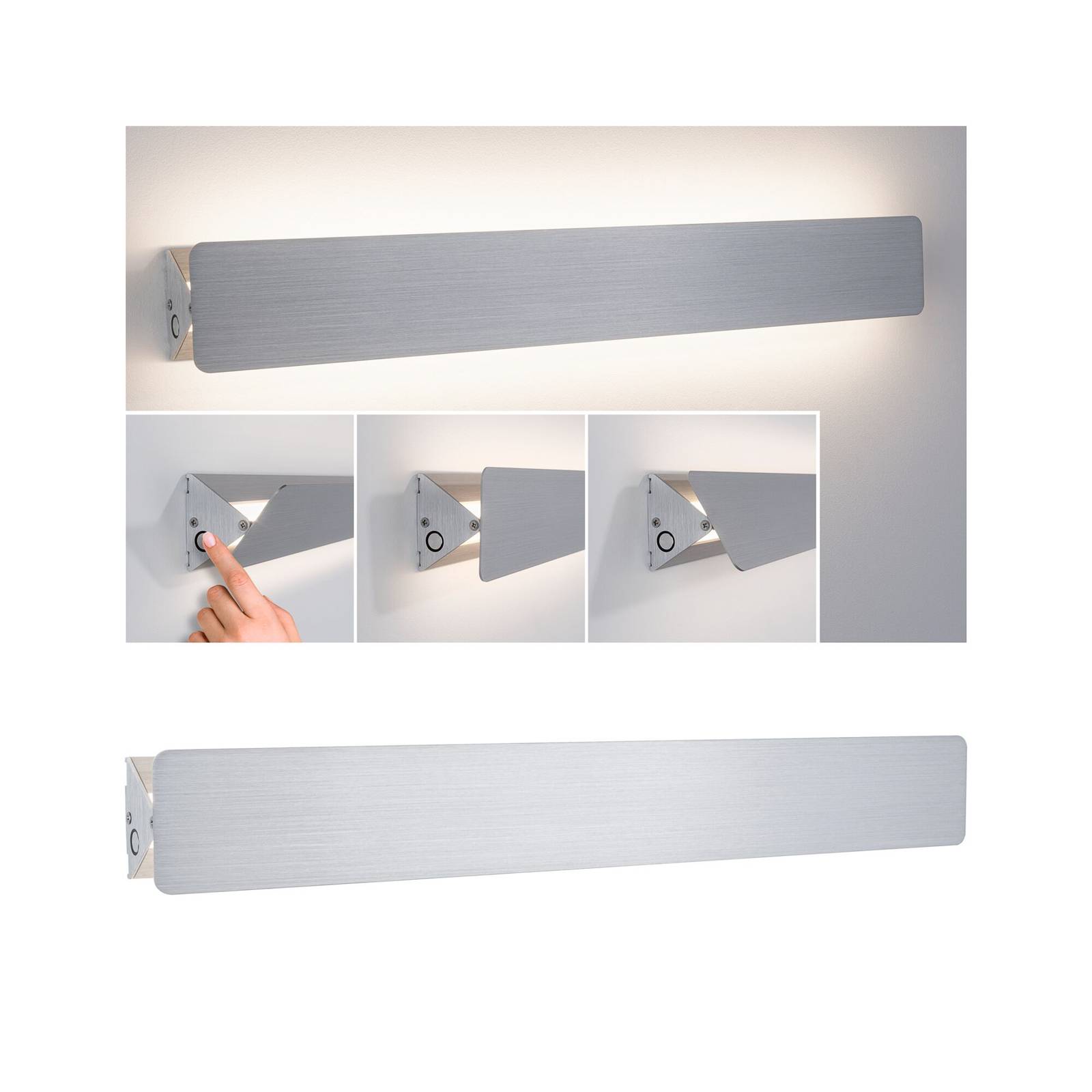 Paulmann Katla LED-Wandleuchte, Breite 61 cm von Paulmann