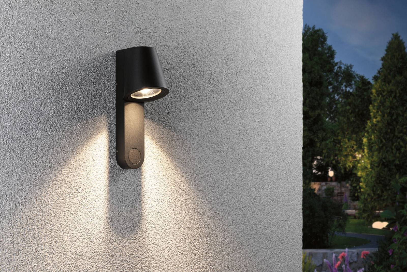 Paulmann LED-Außenwandleuchte Caissa, Aluminium, Sensor Paulmann LED-Außenwandleuchte Caissa, Aluminium, Sensor von Paulmann