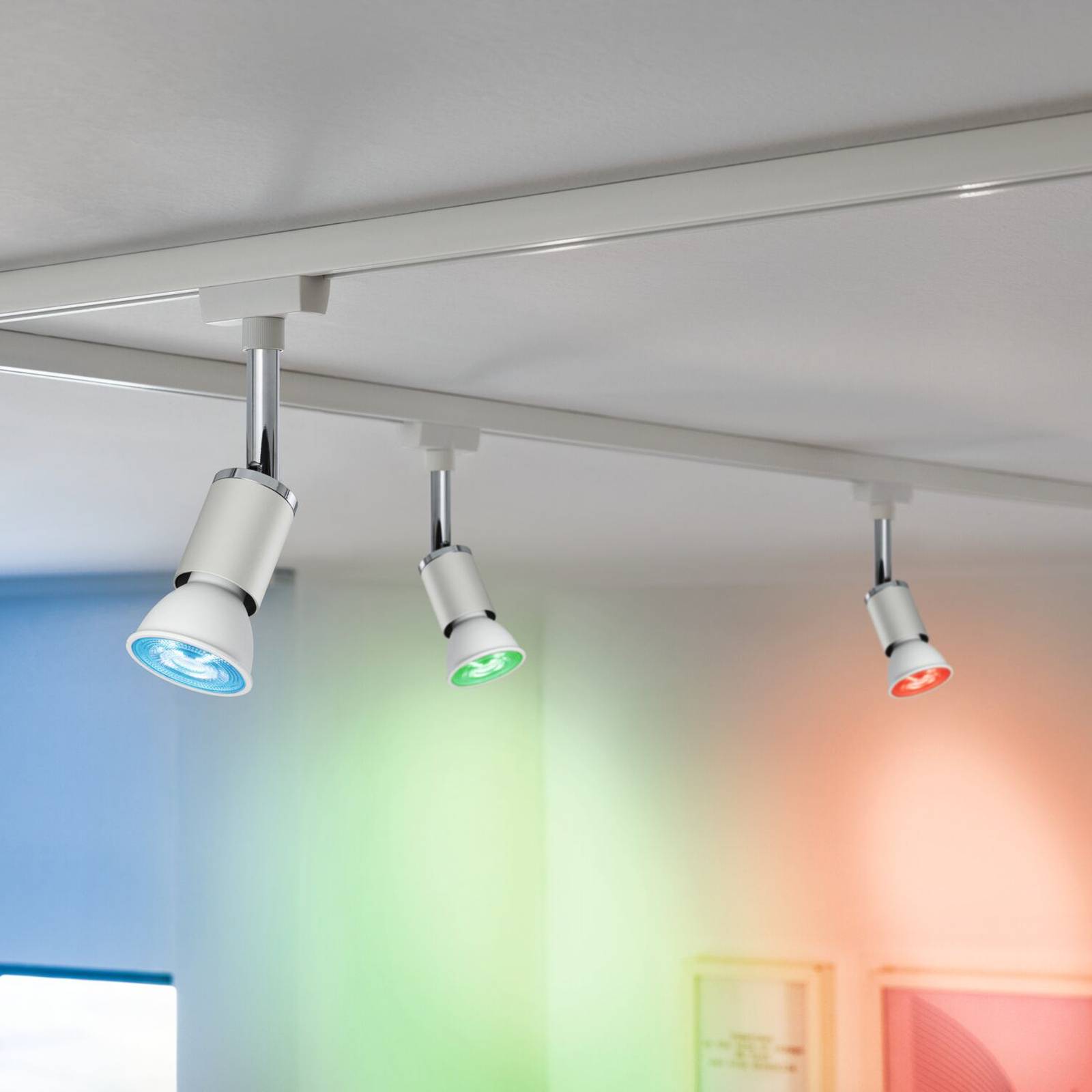 Paulmann LED GU10 4,8W 350lm Zigbee RGBW weiß Paulmann LED GU10 4,8W 350lm Zigbee RGBW weiß von Paulmann