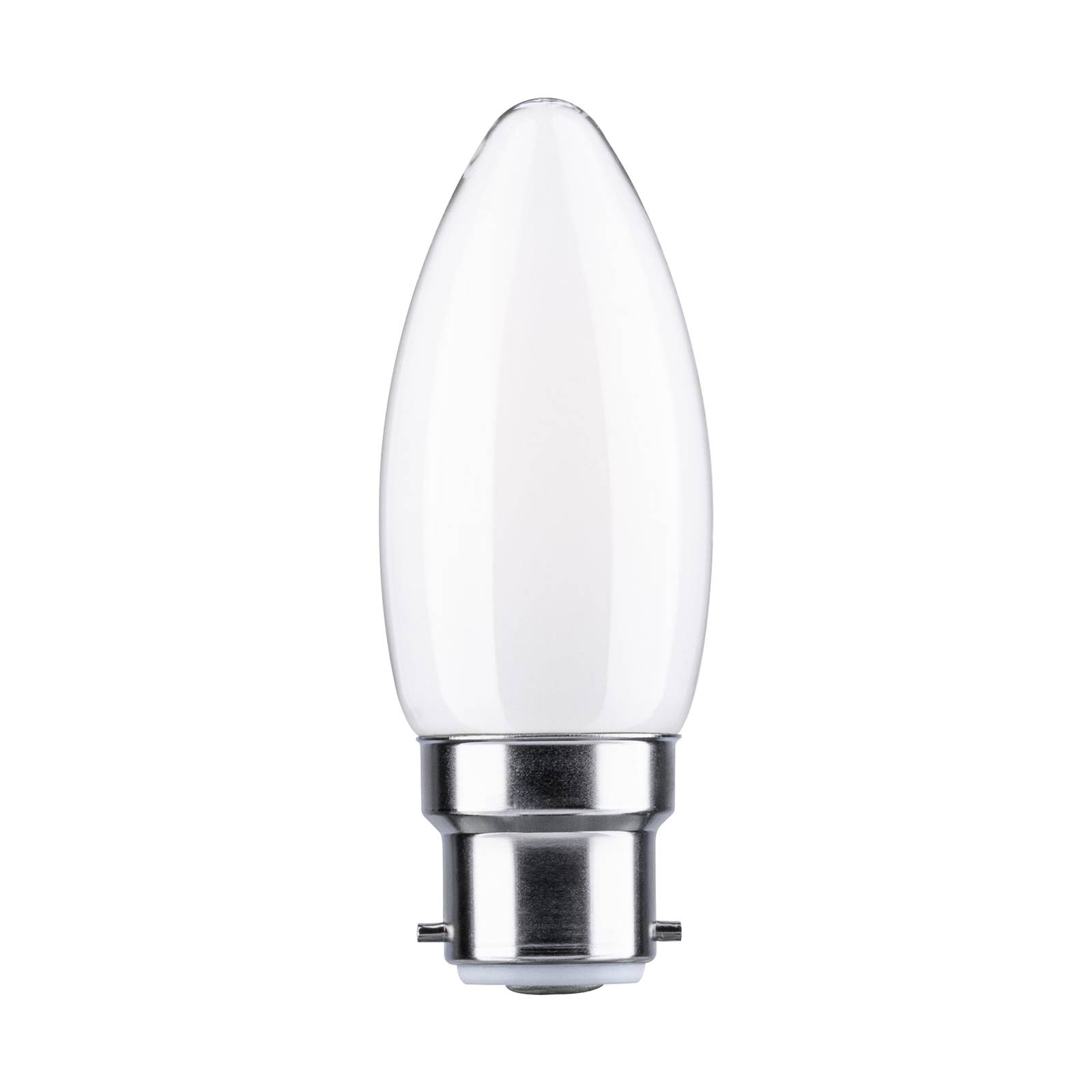 Paulmann LED-Kerze B22d 4,7W 2.700K opal dimmbar Paulmann LED-Kerze B22d 4,7W 2.700K opal dimmbar von Paulmann