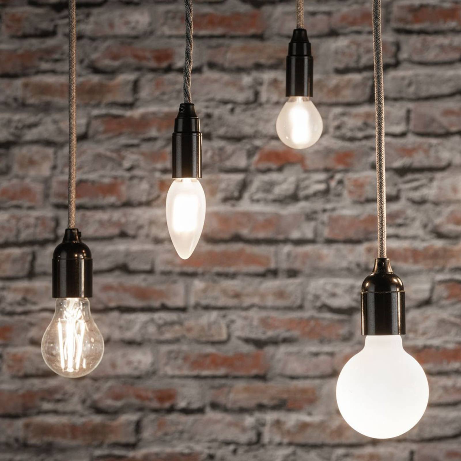 Paulmann LED-Kerze E14 5W 2.700K matt 2er-Pack von Paulmann