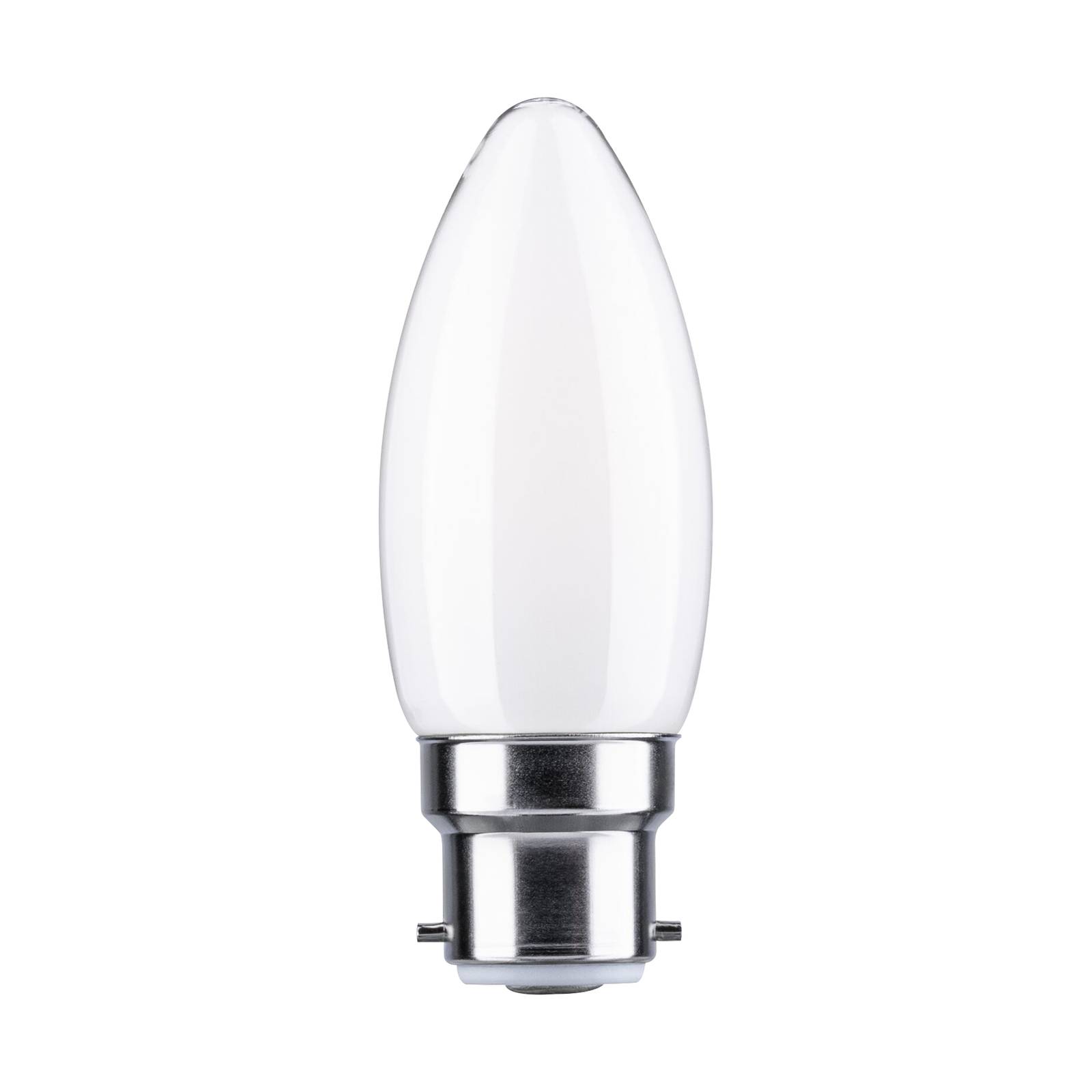 Paulmann LED-Kerzenlampe B22d 4,7W 4.000K opal von Paulmann