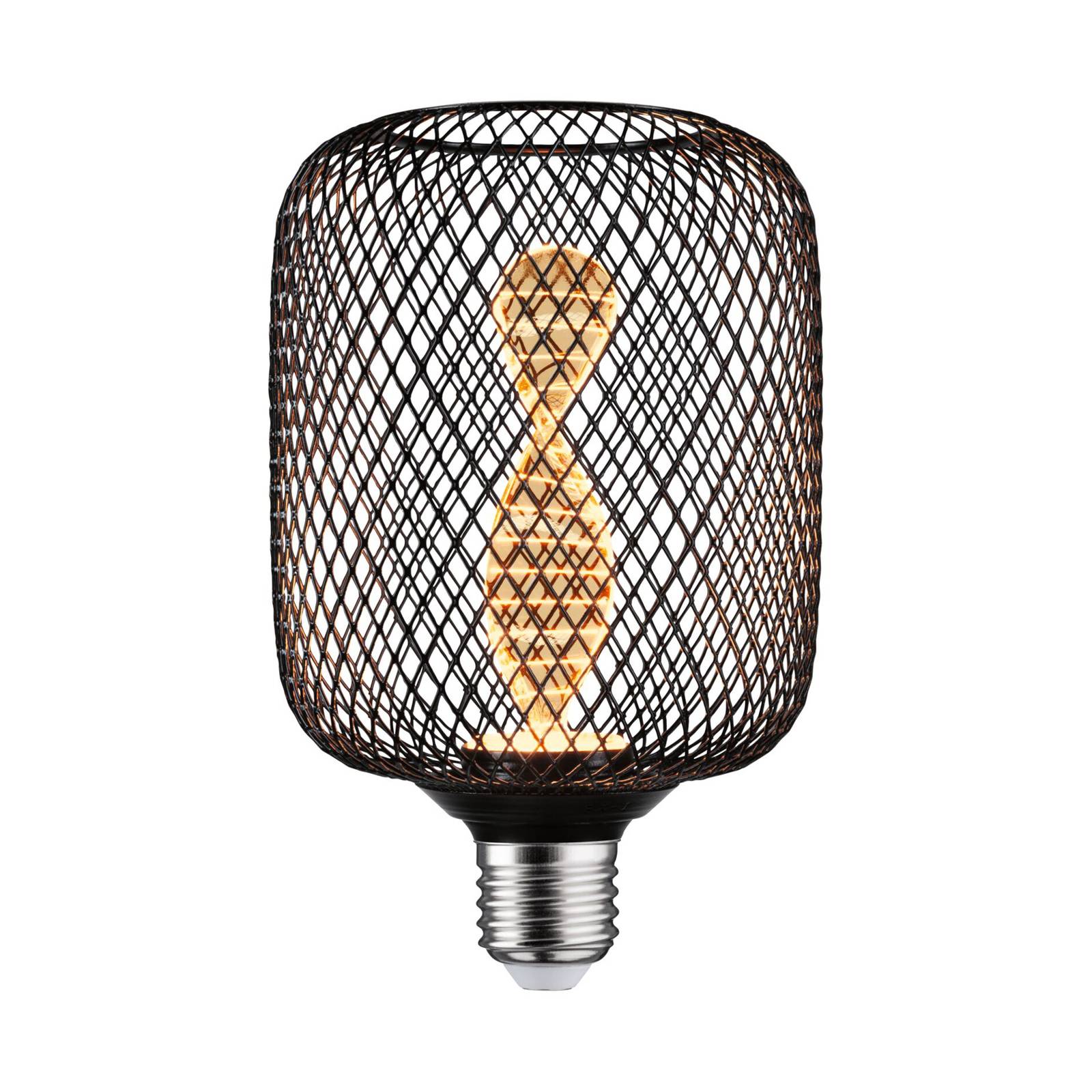 Paulmann LED Metallic Glow Zyl Helix E27 schwarz Paulmann LED Metallic Glow Zyl Helix E27 schwarz von Paulmann
