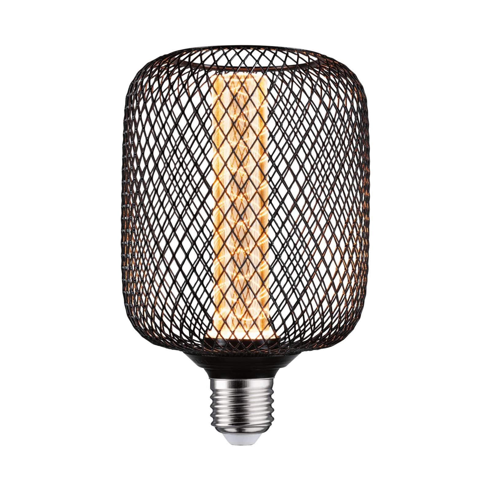 Paulmann LED Metallic Glow Zyl Spiral E27 schwarz Paulmann LED Metallic Glow Zyl Spiral E27 schwarz von Paulmann