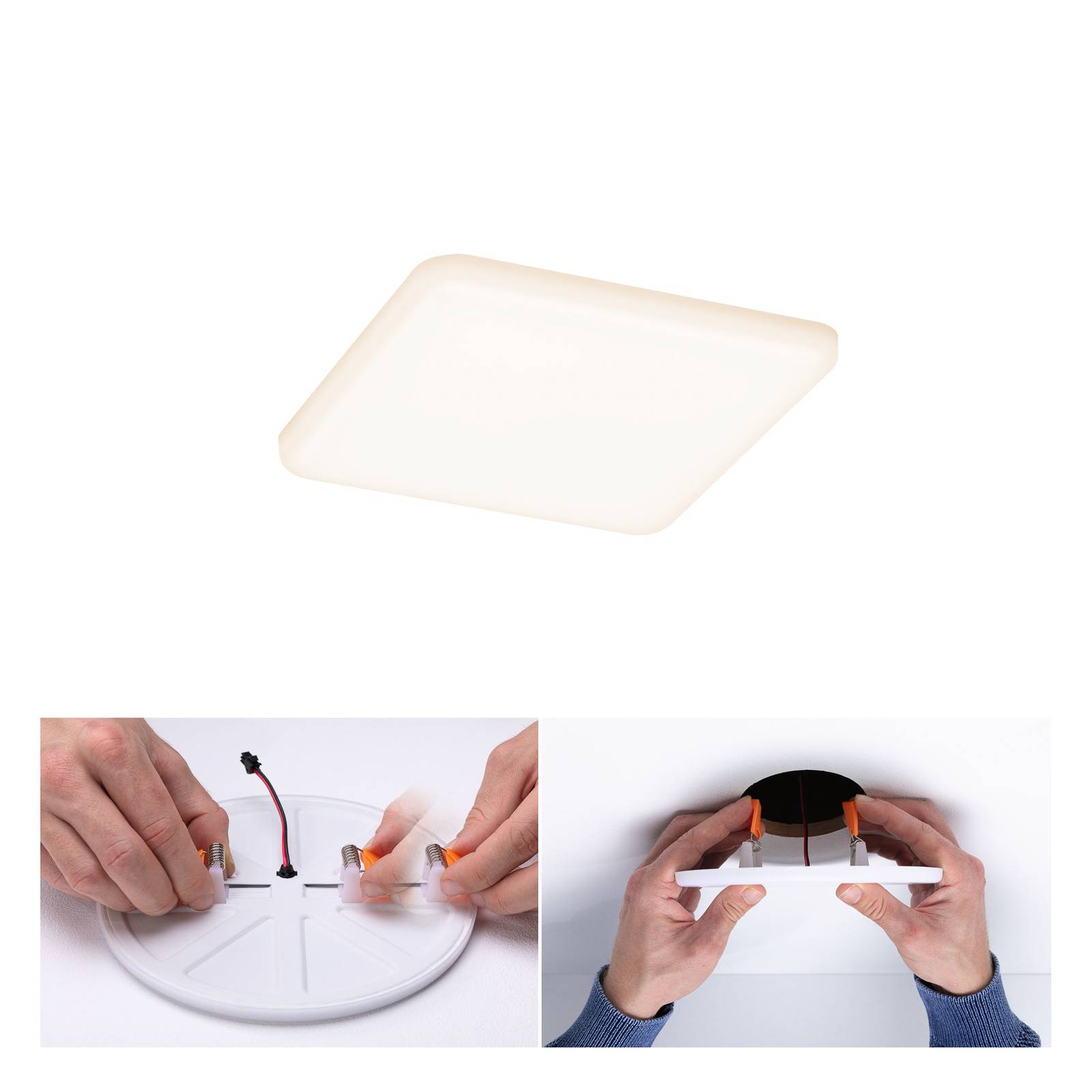 Paulmann LED-Panel Veluna 3.000K eckig 12,5 cm Paulmann LED-Panel Veluna 3.000K eckig 12,5 cm von Paulmann