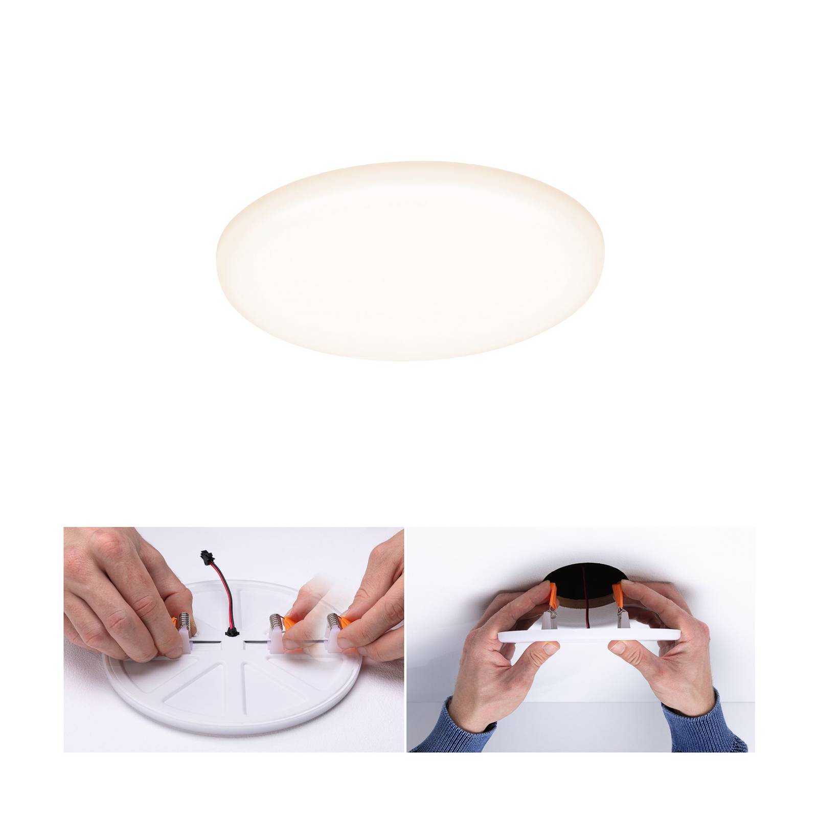 Paulmann LED-Panel Veluna 3.000K rund 12,5cm Paulmann LED-Panel Veluna 3.000K rund 12,5cm von Paulmann