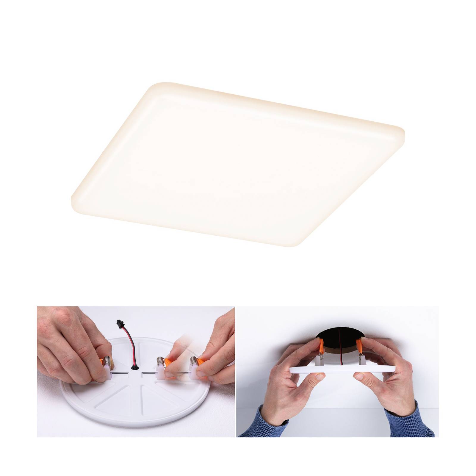 Paulmann LED-Panel Veluna 830 eckig 3Stepdim 19cm Paulmann LED-Panel Veluna 830 eckig 3Stepdim 19cm von Paulmann
