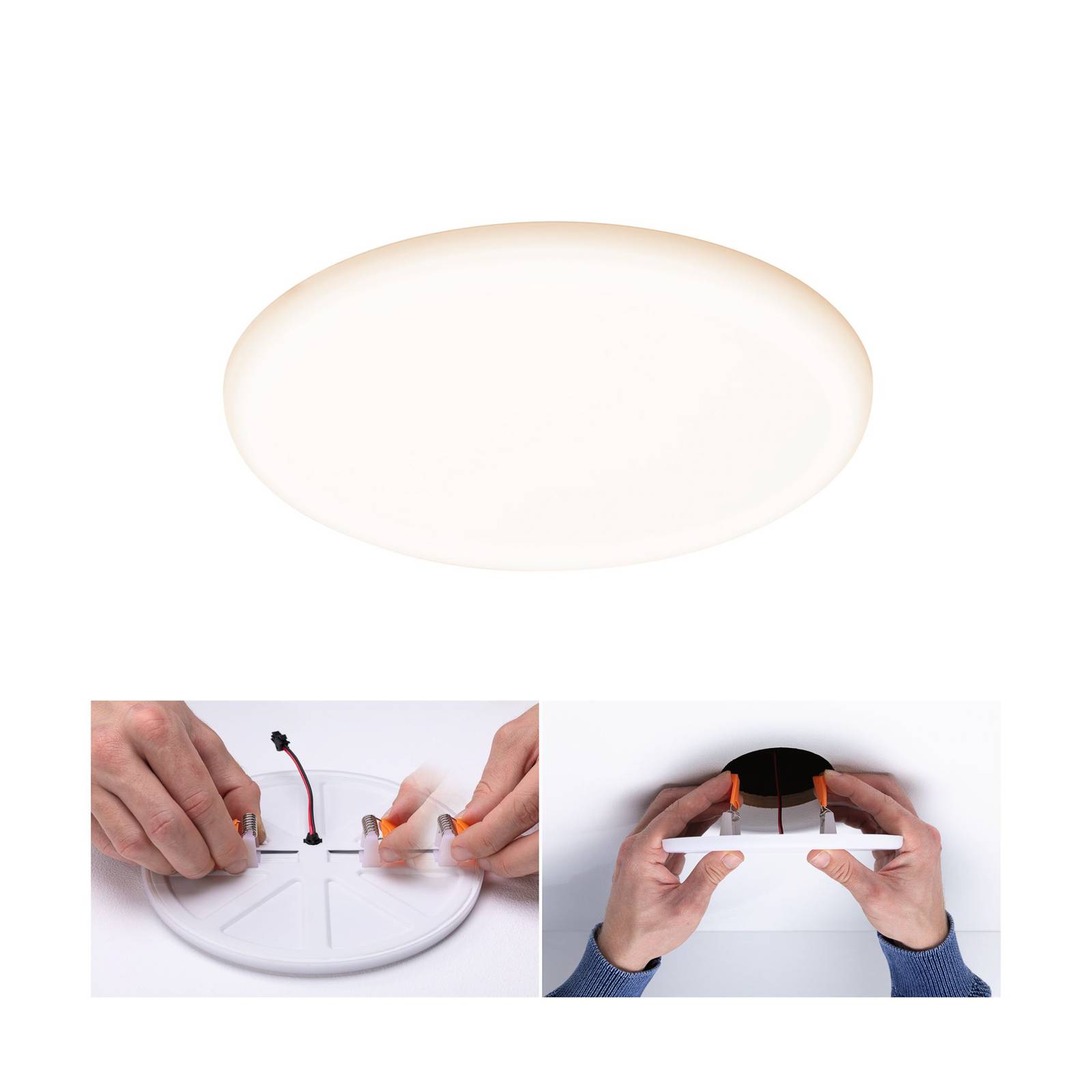 Paulmann LED-Panel Veluna rund CCT ZigBee 21,5cm Paulmann LED-Panel Veluna rund CCT ZigBee 21,5cm von Paulmann