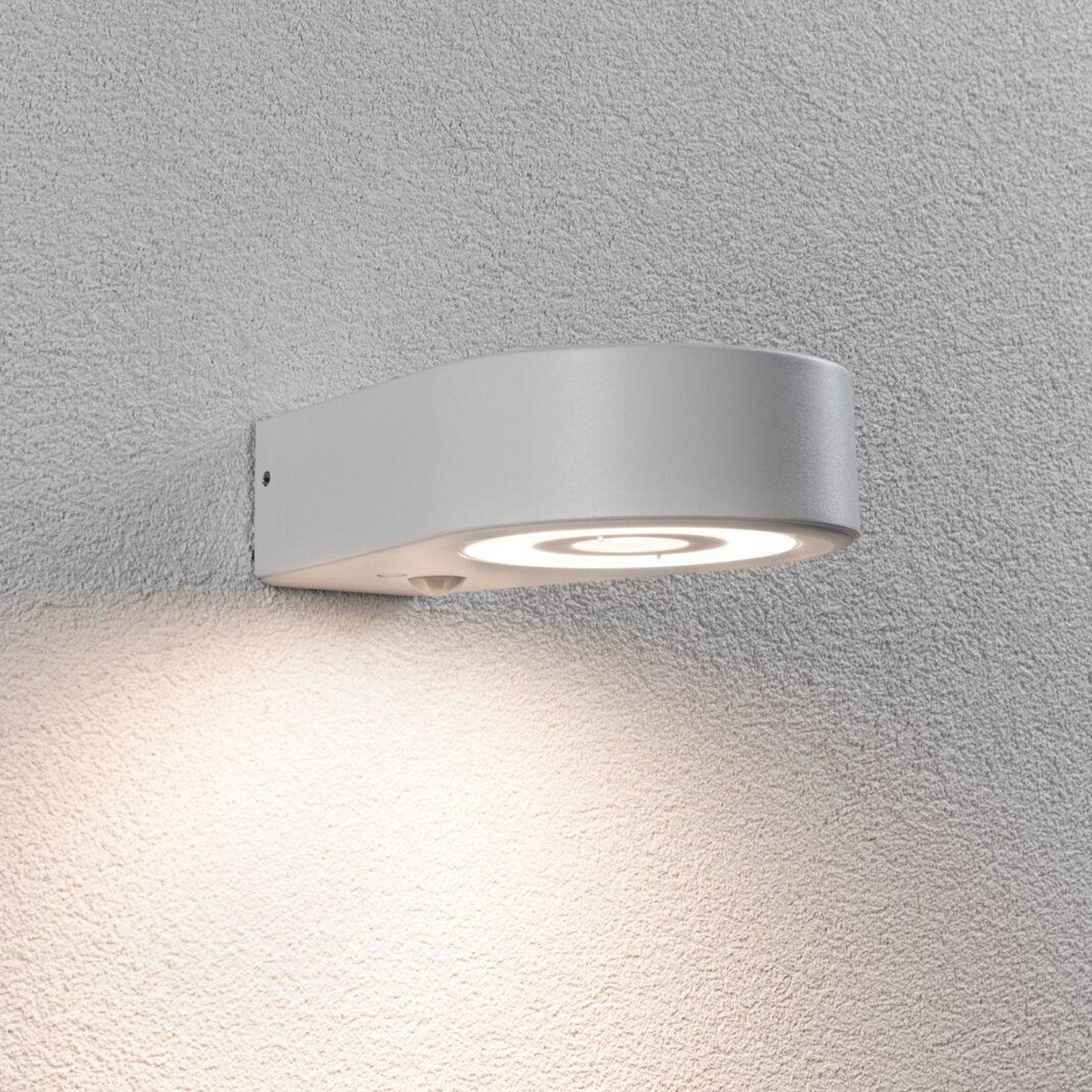 Paulmann LED-Sensor-Außenwandlampe Silma weiß 1-flammig IP44 Paulmann LED-Sensor-Außenwandlampe Silma weiß 1-flammig IP44 von Paulmann