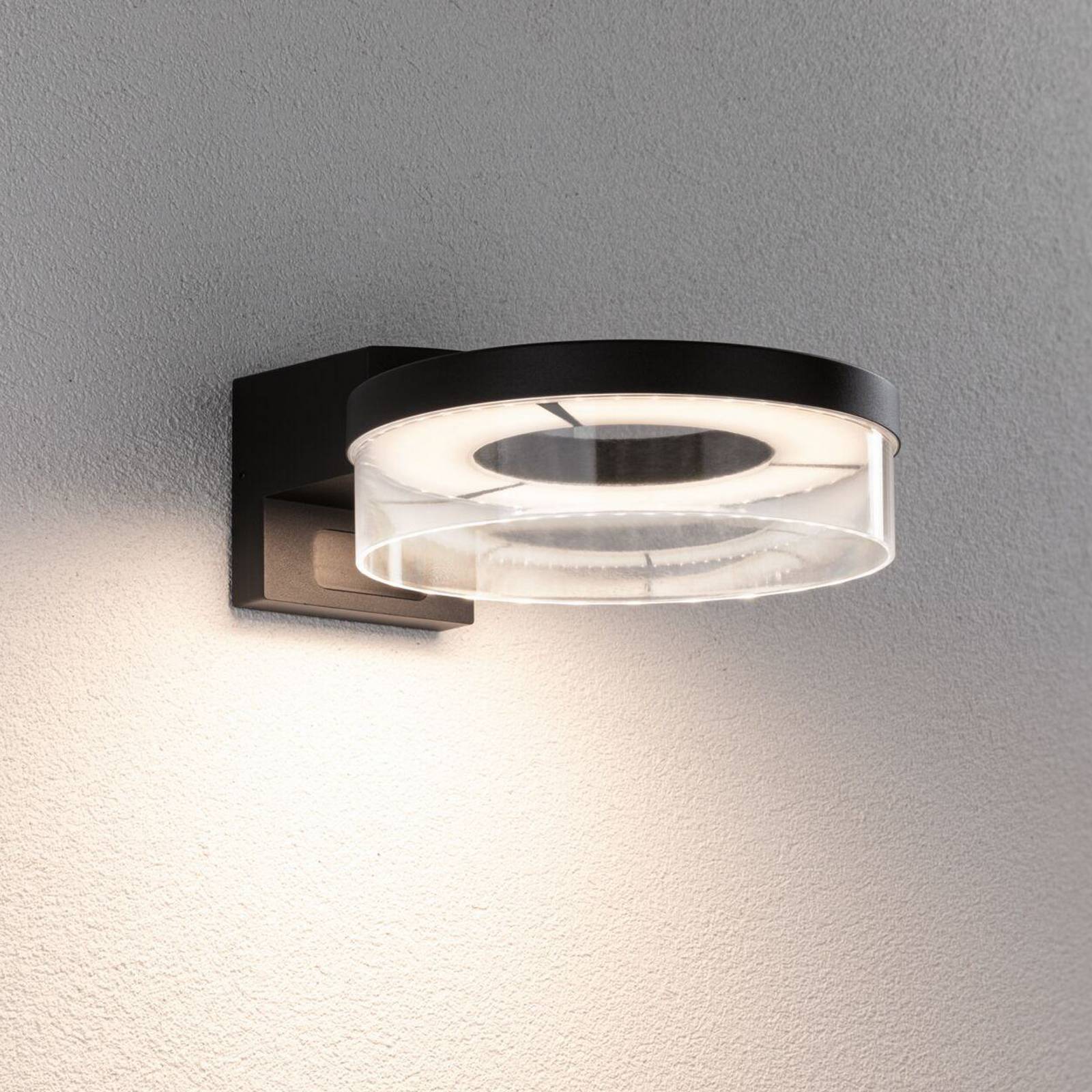 Paulmann LED-Sensor-Außenwandleuchte Capera, anthrazit, IP44 Paulmann LED-Sensor-Außenwandleuchte Capera, anthrazit, IP44 von Paulmann