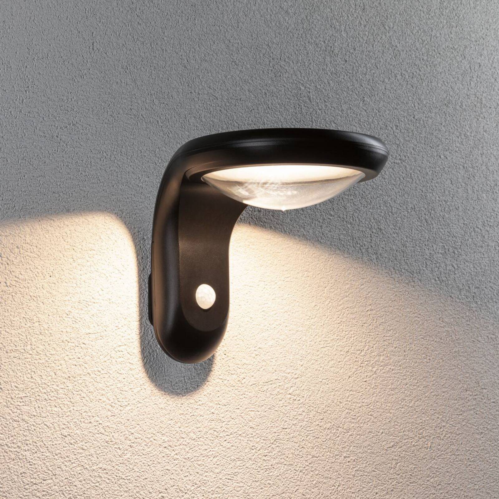 Paulmann LED-Solar-Außenwandlampe Diskola, Sensor, anthrazit Paulmann LED-Solar-Außenwandlampe Diskola, Sensor, anthrazit von Paulmann