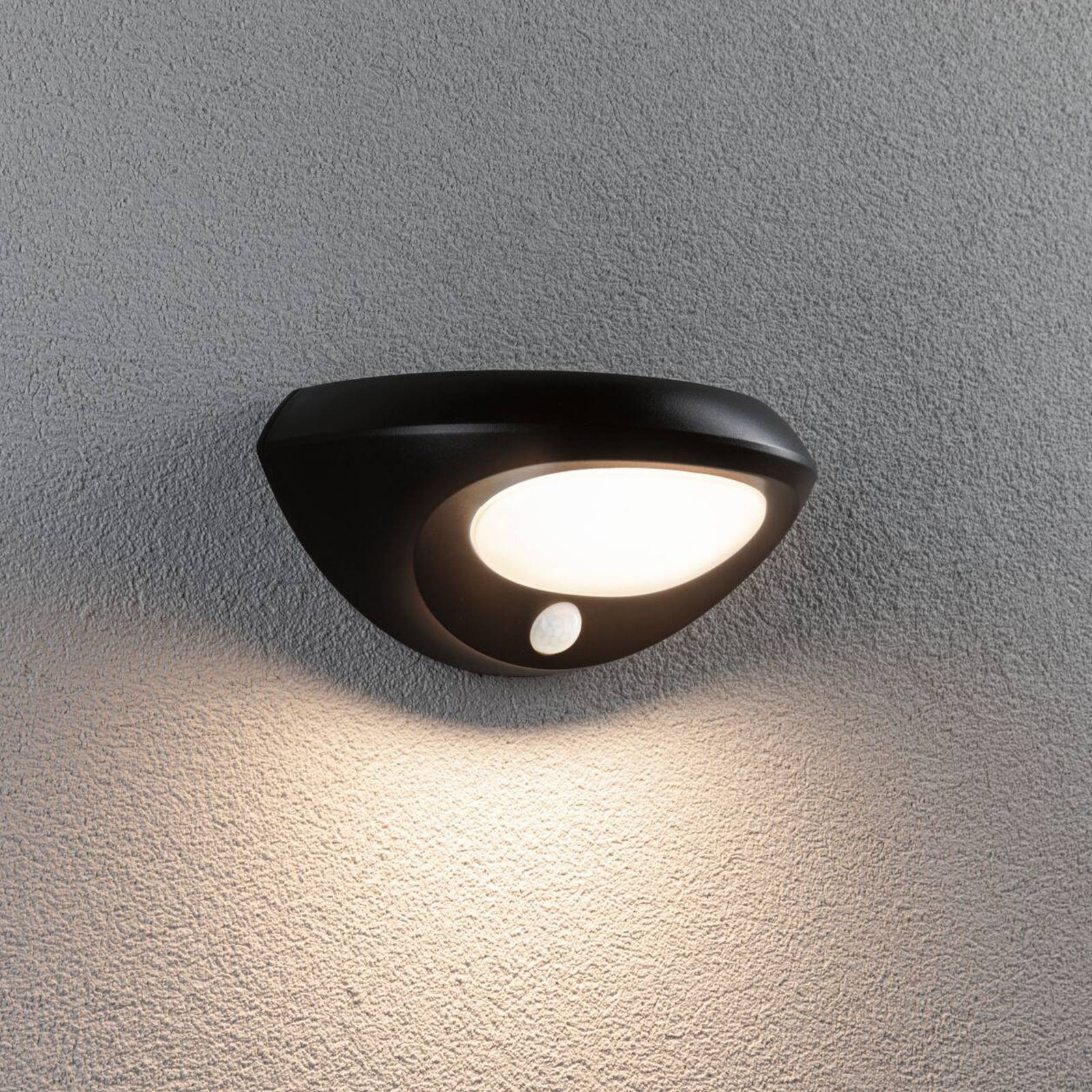 Paulmann LED-Solar-Außenwandlampe Sorova, Sensor, anthrazit Paulmann LED-Solar-Außenwandlampe Sorova, Sensor, anthrazit von Paulmann