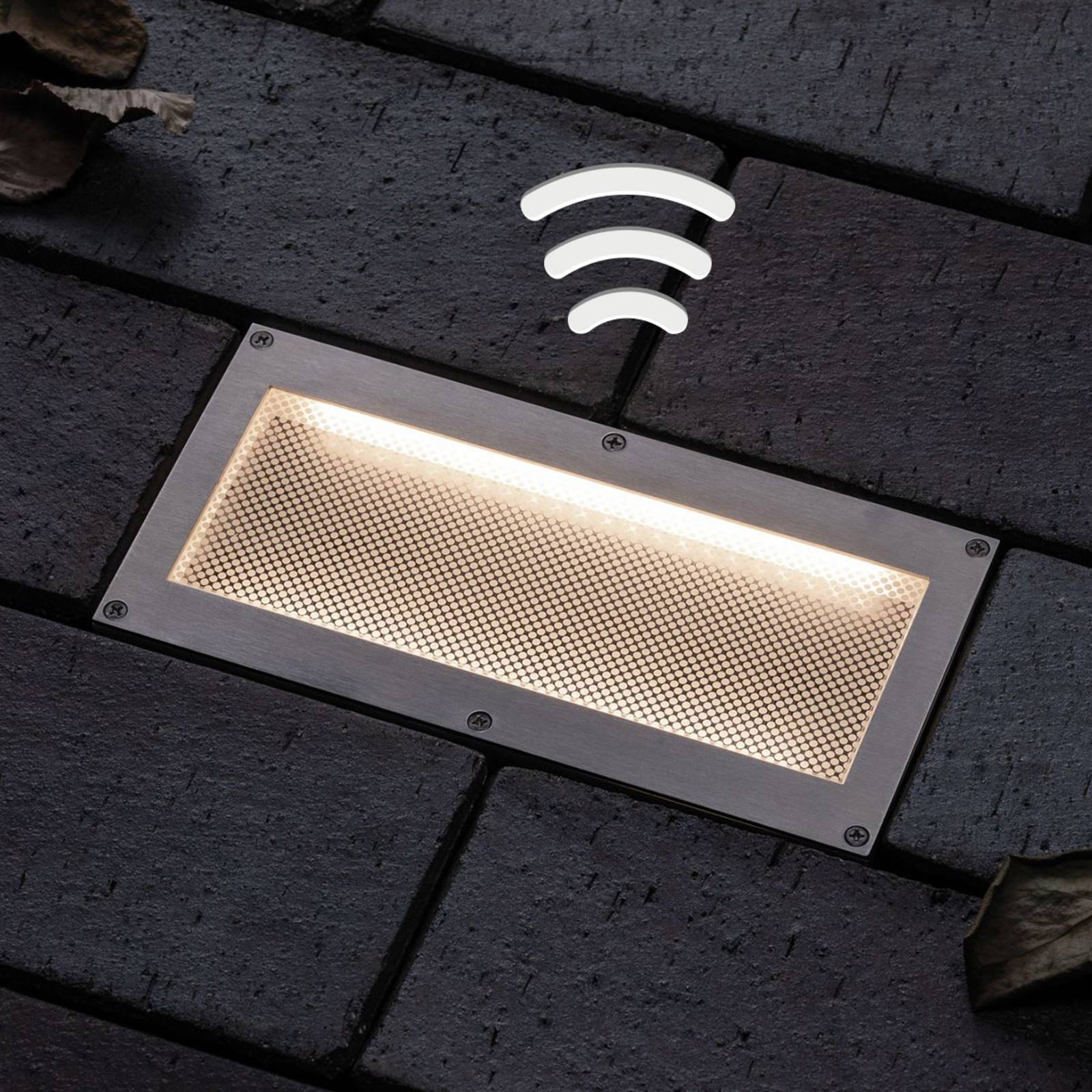 Paulmann LED-Solar-Bodeneinbauleuchte Aron 20x10cm von Paulmann