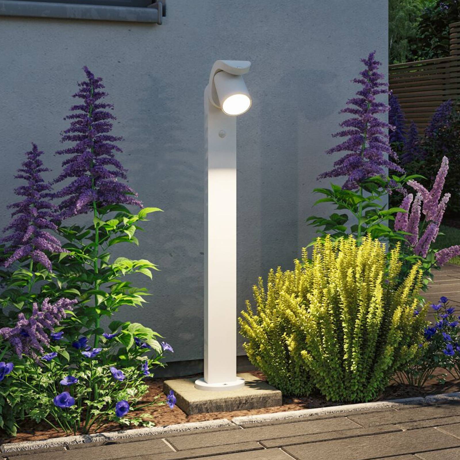 Paulmann LED-Wegeleuchte Cuff, Aluminium, Sensor, weiß Paulmann LED-Wegeleuchte Cuff, Aluminium, Sensor, weiß von Paulmann