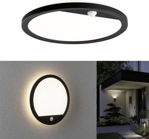 Paulmann Lamina PIR 94664 LED-Außenwandleuchte mit Bewegungsmelder 15W Schwarz Paulmann Lamina PIR 94664 LED-Außenwandleuchte mit Bewegungsmelder 15W Schwarz von Paulmann