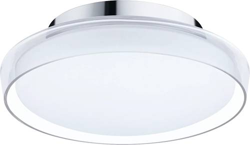 Paulmann Luena LED-Feuchtraumleuchte LED 11.5W Warmweiß Glas, Chrom von Paulmann