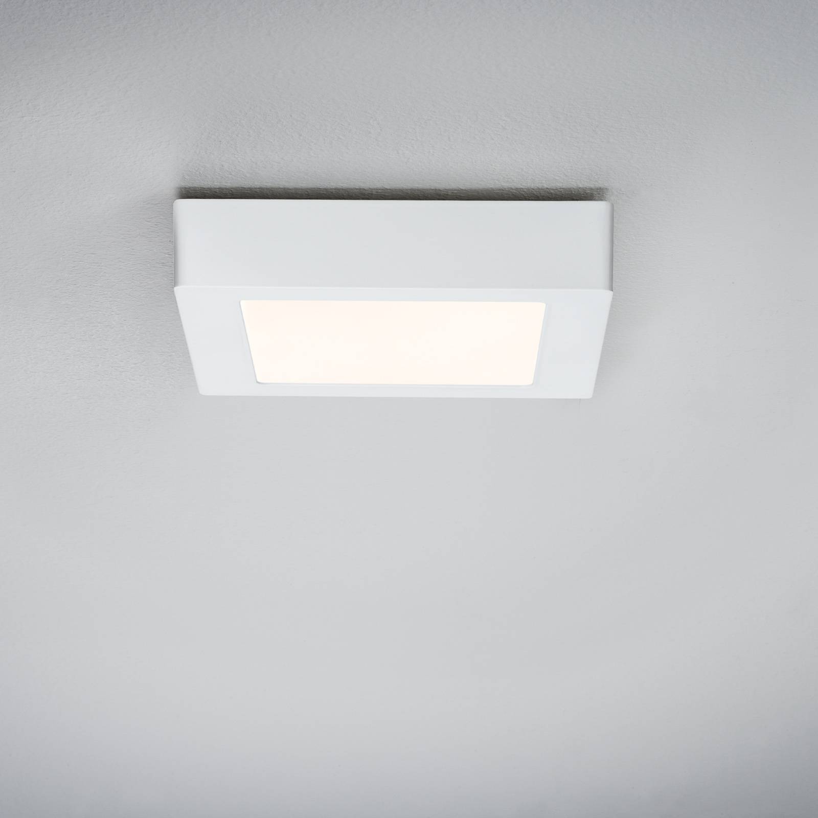 Paulmann Lunar LED-Panel, eckig, weiß, 17x17cm Paulmann Lunar LED-Panel, eckig, weiß, 17x17cm von Paulmann