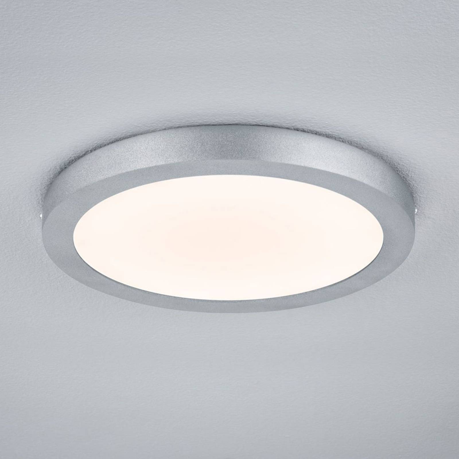 Paulmann Lunar LED-Panel, rund, Ø 30 cm, chrom Paulmann Lunar LED-Panel, rund, Ø 30 cm, chrom von Paulmann