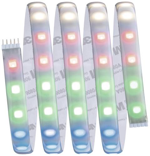 Paulmann MaxLED 500 Basisset 1,5m Zigbee RGBW 78883 LED-Streifen-Komplettset mit Stecker 24V 1.5m Wa von Paulmann