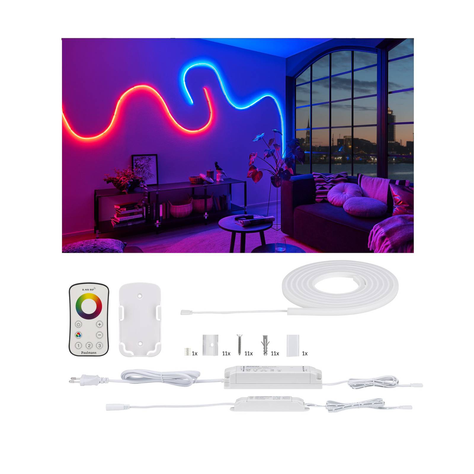 Paulmann MaxLED Flow Basisset RGB 3 m Paulmann MaxLED Flow Basisset RGB 3 m von Paulmann