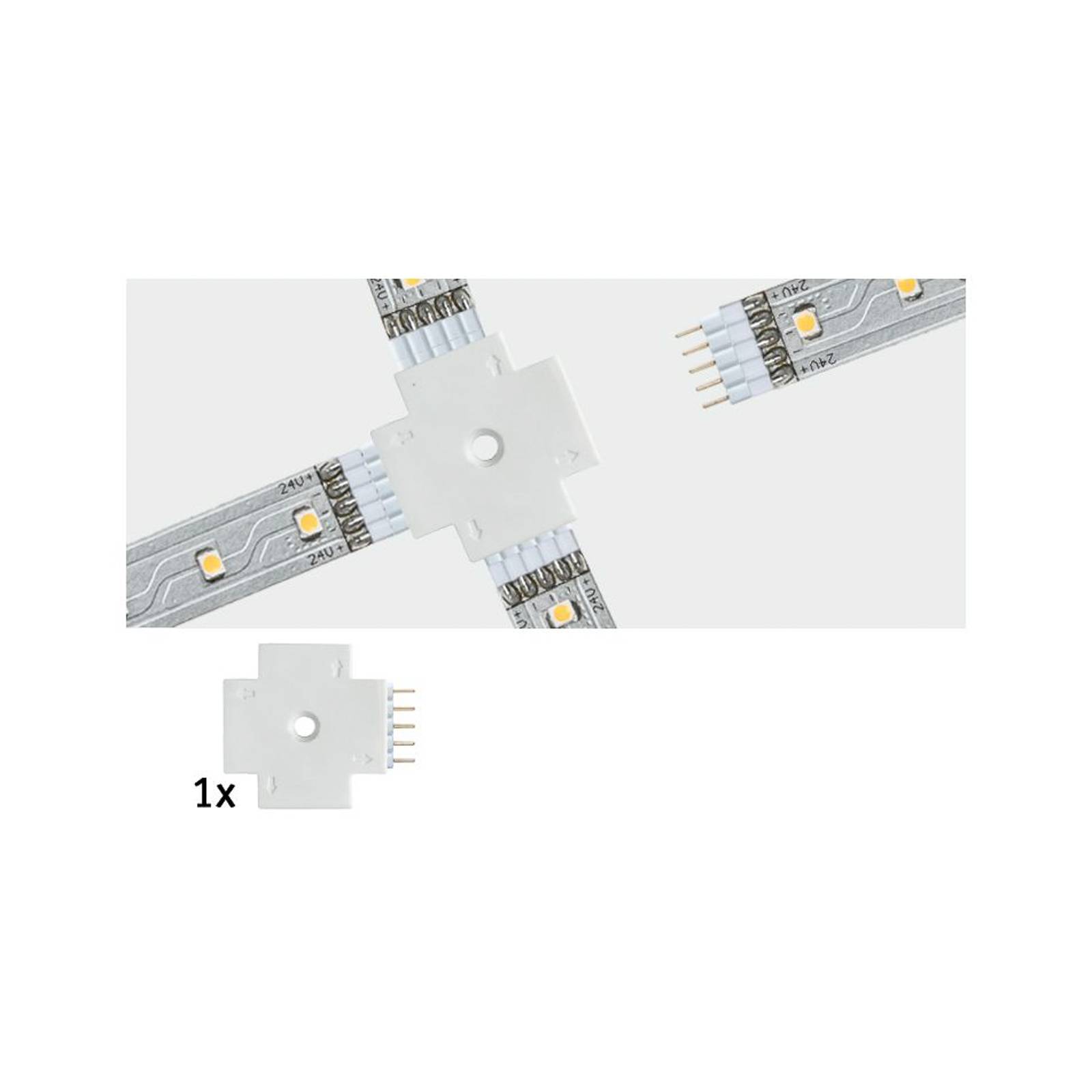 Paulmann MaxLED X-Verbinder in Weiß Paulmann MaxLED X-Verbinder in Weiß von Paulmann