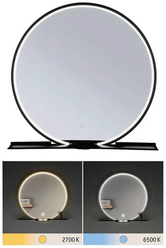 Paulmann Miro LED-Spiegelleuchte LED 10.5W Warmweiß Schwarz von Paulmann