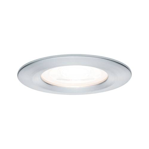 Paulmann Nova Bad-Einbauleuchte LED GU10 6.5W IP44 Aluminium (gedreht) von Paulmann