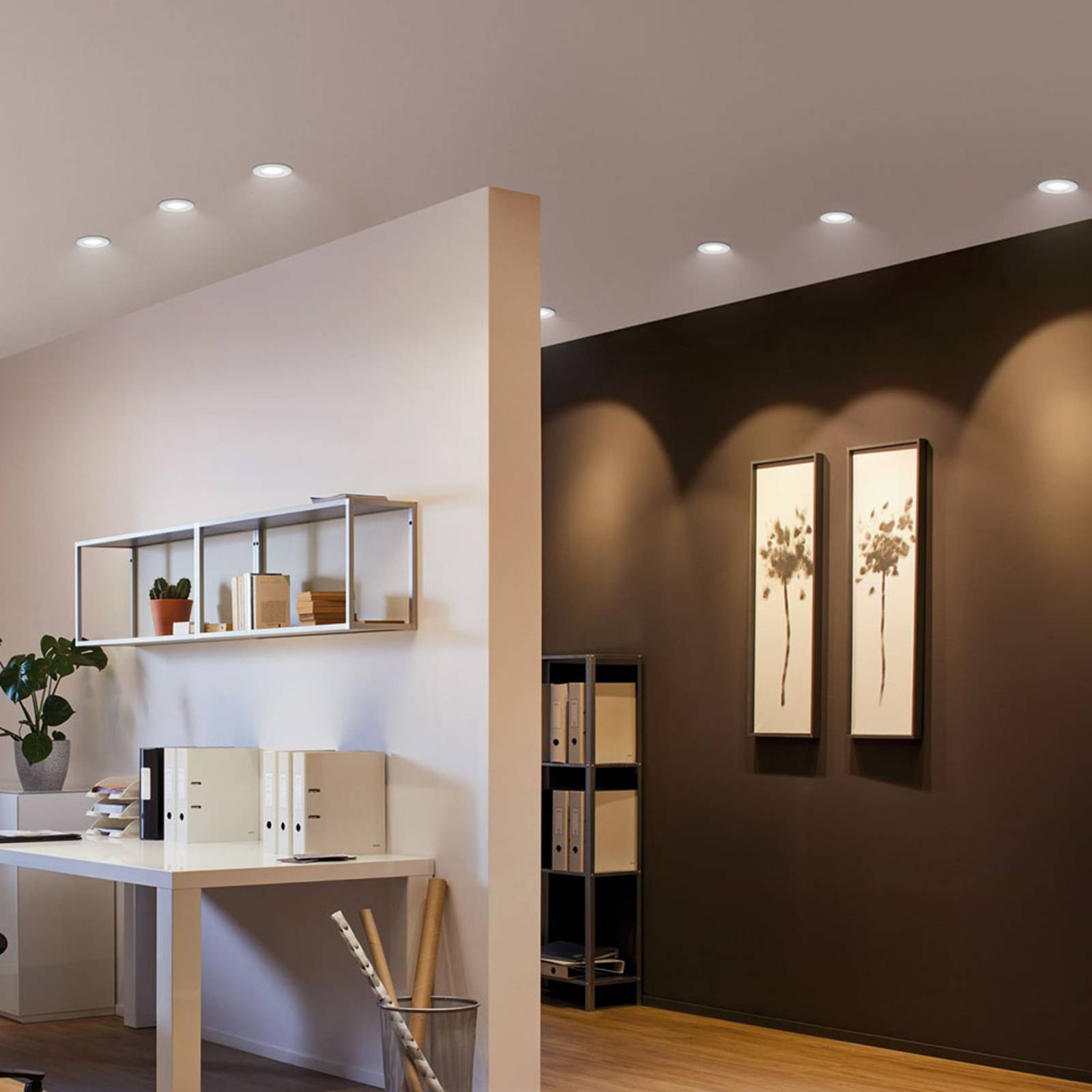 Paulmann Nova Einbauspot IP65 rund schwenkbar weiß Paulmann Nova Einbauspot IP65 rund schwenkbar weiß von Paulmann
