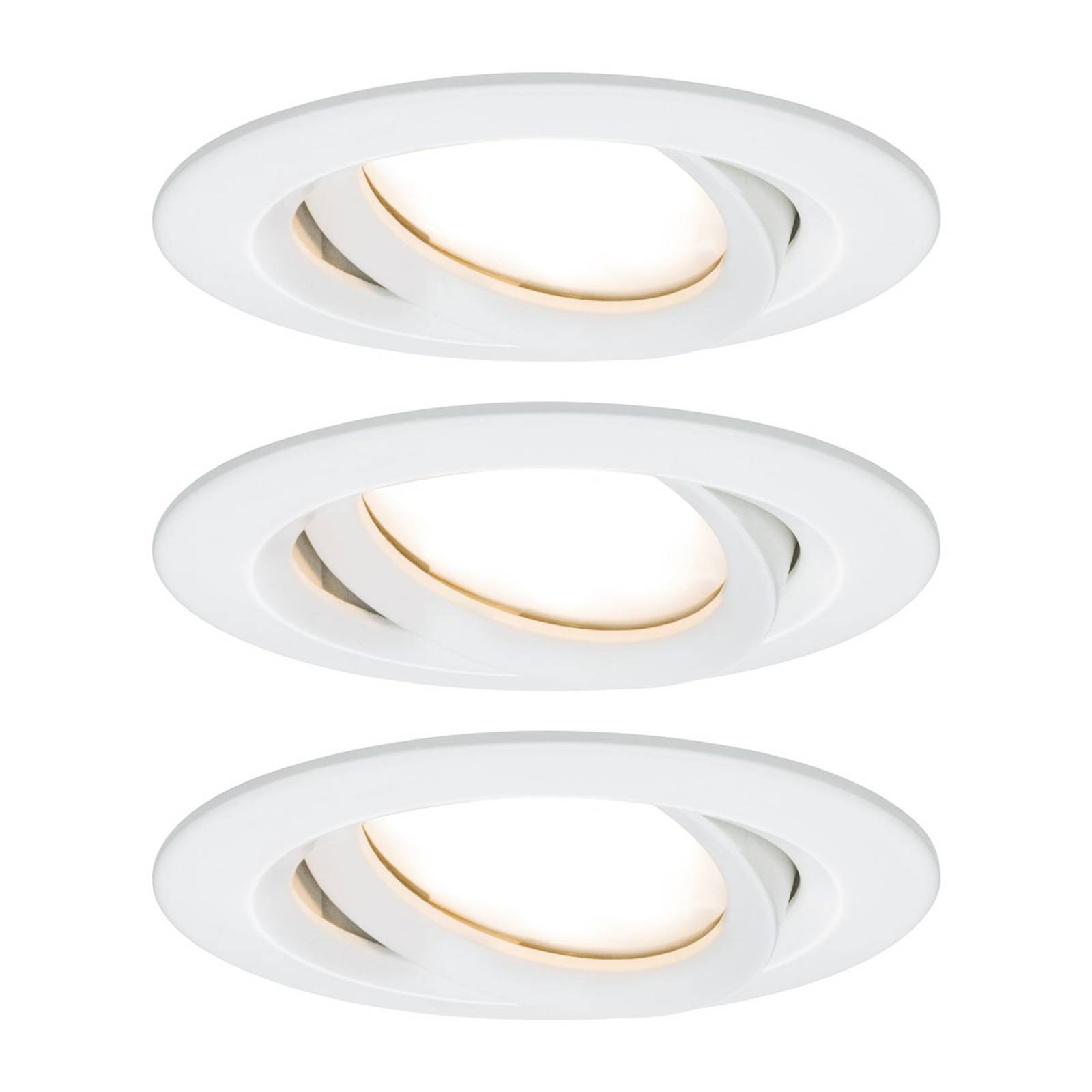 Paulmann Nova Plus 3er LED-Spot rund weiß Paulmann Nova Plus 3er LED-Spot rund weiß von Paulmann