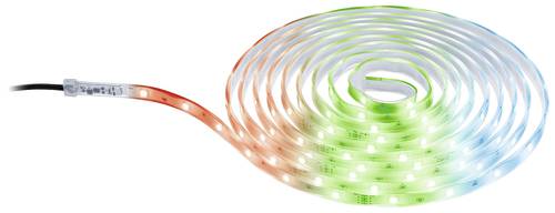 Paulmann Outdoor Stripe Set 5m 78892 LED-Streifen-Komplettset mit Stecker 24V 5m RGB 1 Set von Paulmann