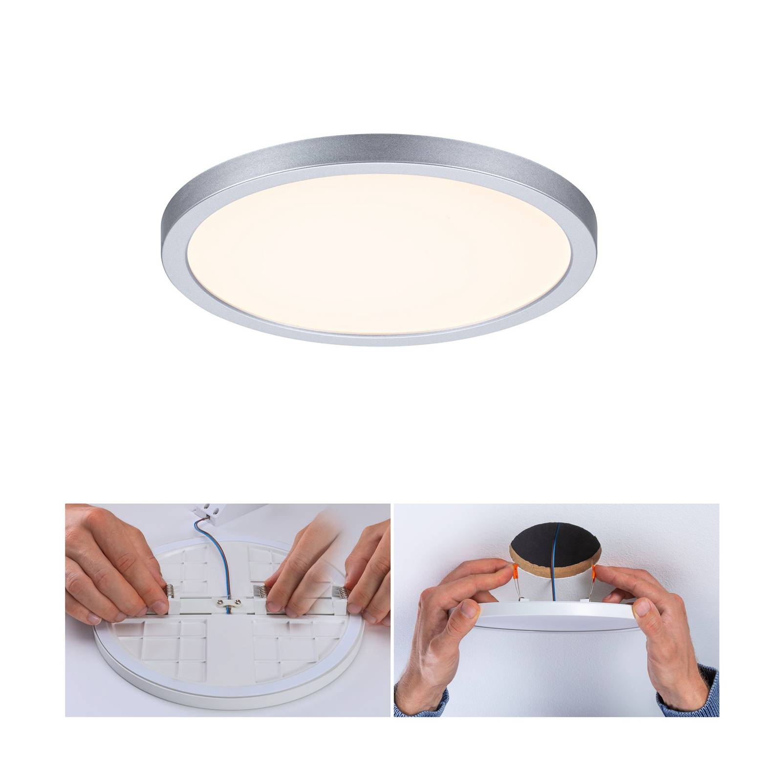 Paulmann Panel Areo 830 rund chrom 3stepdim 17,5cm Paulmann Panel Areo 830 rund chrom 3stepdim 17,5cm von Paulmann