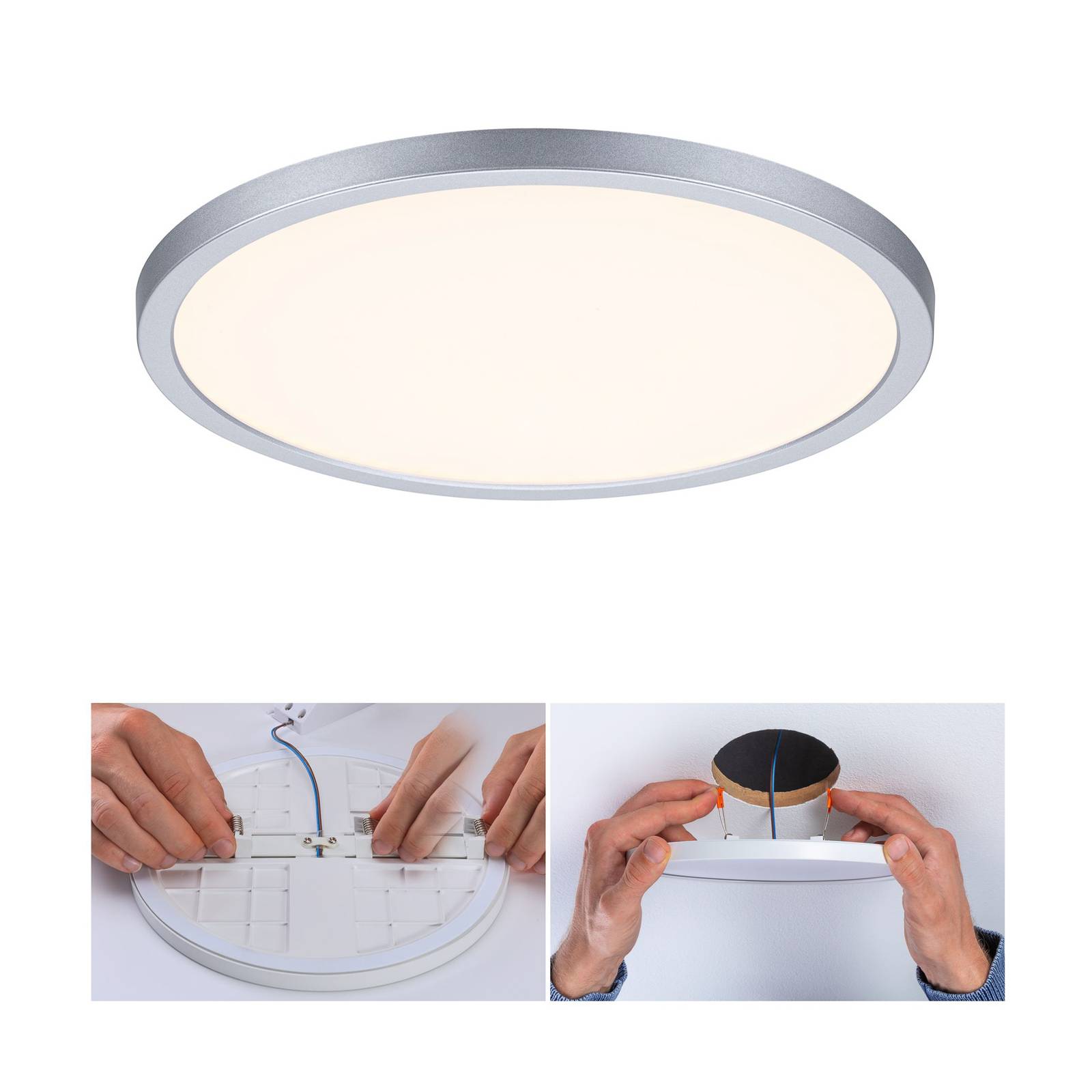 Paulmann Panel Areo 830 rund chrom 3stepdim 23cm Paulmann Panel Areo 830 rund chrom 3stepdim 23cm von Paulmann