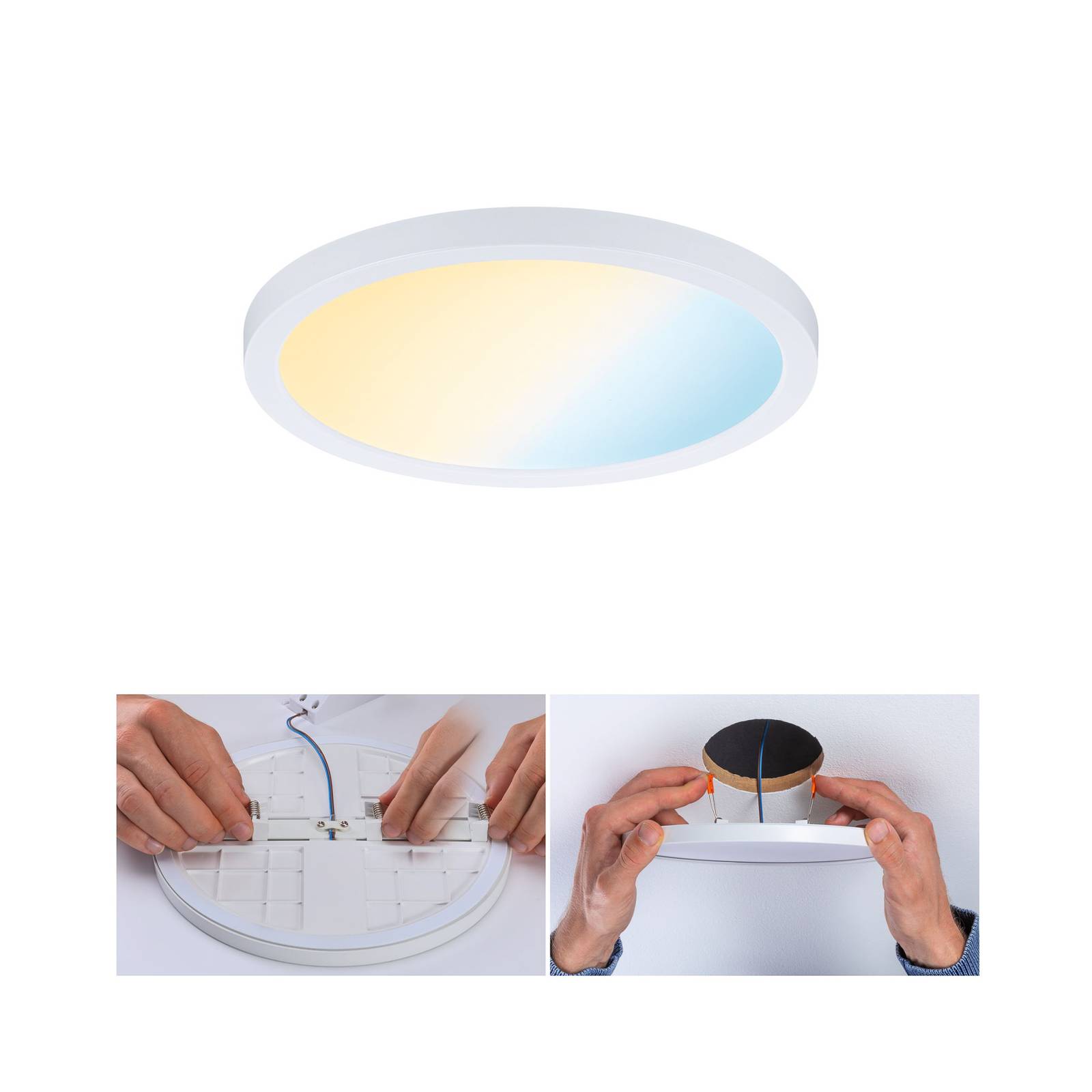 Paulmann Panel Areo ZigBee CCT rund weiß 17,5cm Paulmann Panel Areo ZigBee CCT rund weiß 17,5cm von Paulmann