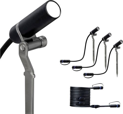 Paulmann Plantini 94156 Beleuchtungssystem Plug & Shine LED-Gartenstrahler-Erweiterung 3er Set LED 7 Paulmann Plantini 94156 Beleuchtungssystem Plug & Shine LED-Gartenstrahler-Erweiterung 3er Set LED 7 von Paulmann