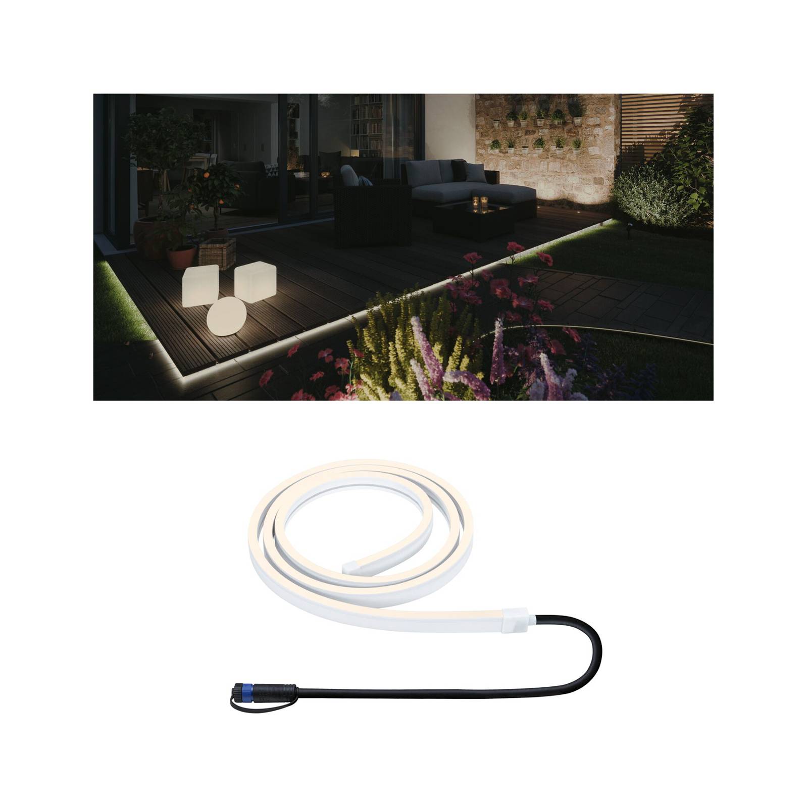 Paulmann Plug & Shine Smooth LED-Stripe 3.000K 2 m Paulmann Plug & Shine Smooth LED-Stripe 3.000K 2 m von Paulmann