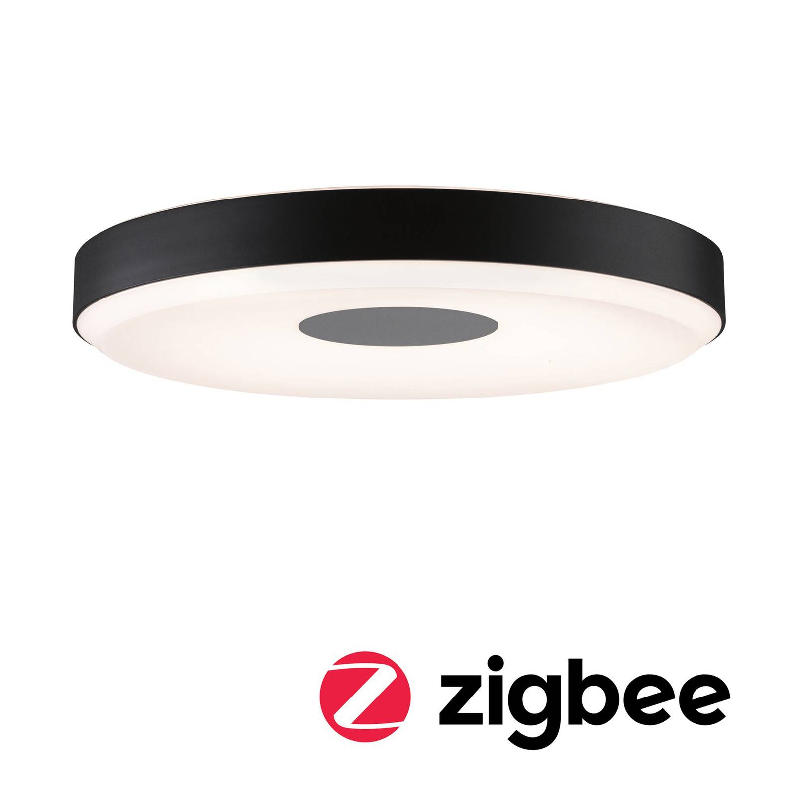 Paulmann Puric Pane LED-Deckenlampe ZigBee schwarz Paulmann Puric Pane LED-Deckenlampe ZigBee schwarz von Paulmann