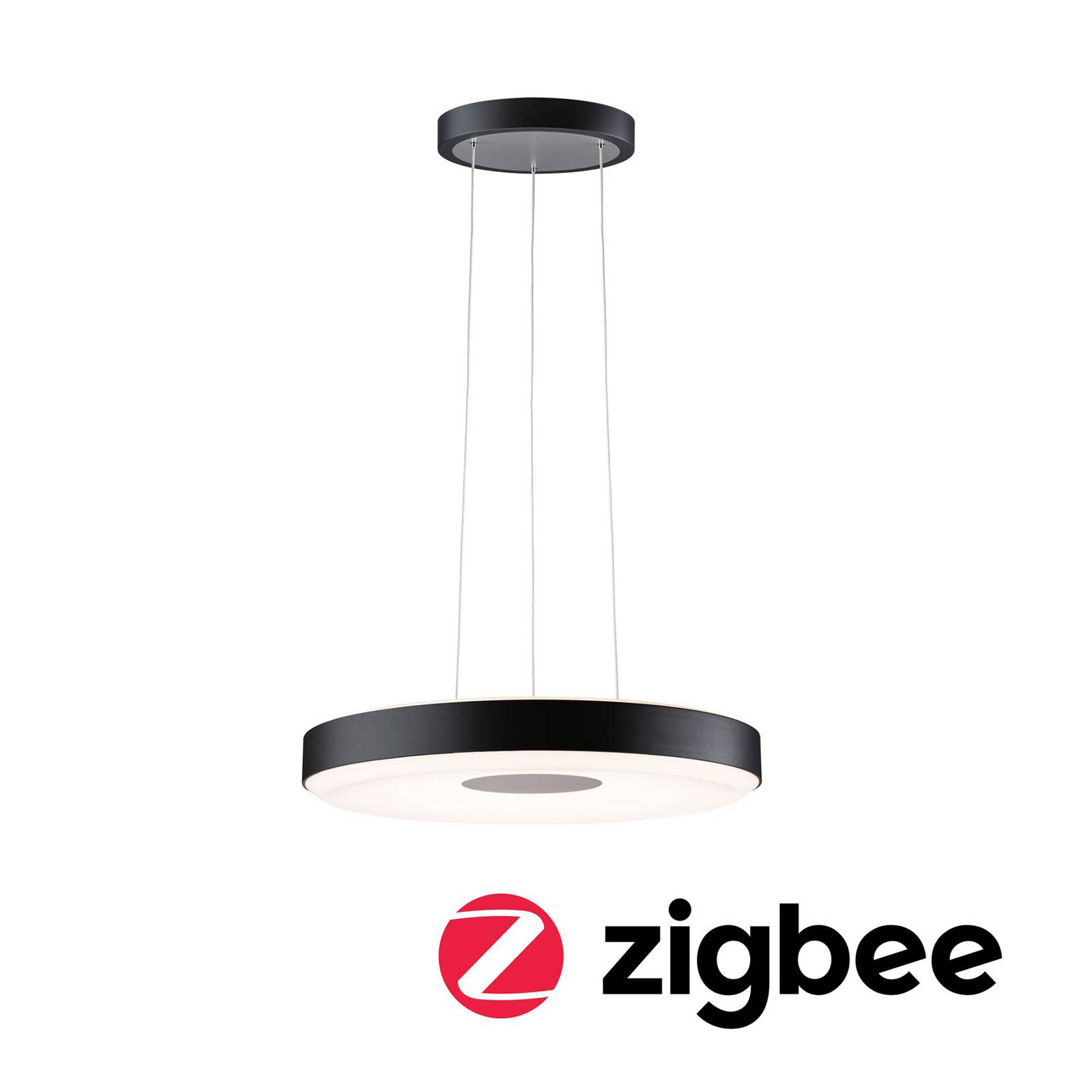 Paulmann Puric Pane LED-Pendellampe ZigBee Ø 40cm Paulmann Puric Pane LED-Pendellampe ZigBee Ø 40cm von Paulmann