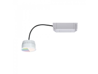 Paulmann RGBW Coin, Einbaustrahler, 1 Glühbirne(n), LED, 5,2 W, 6500 K, Satinierter Stahl von Paulmann