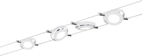 Paulmann RoundMc 50107 Seil-Komplettsystem LED fest eingebaut 16W LED Weiß (matt) von Paulmann
