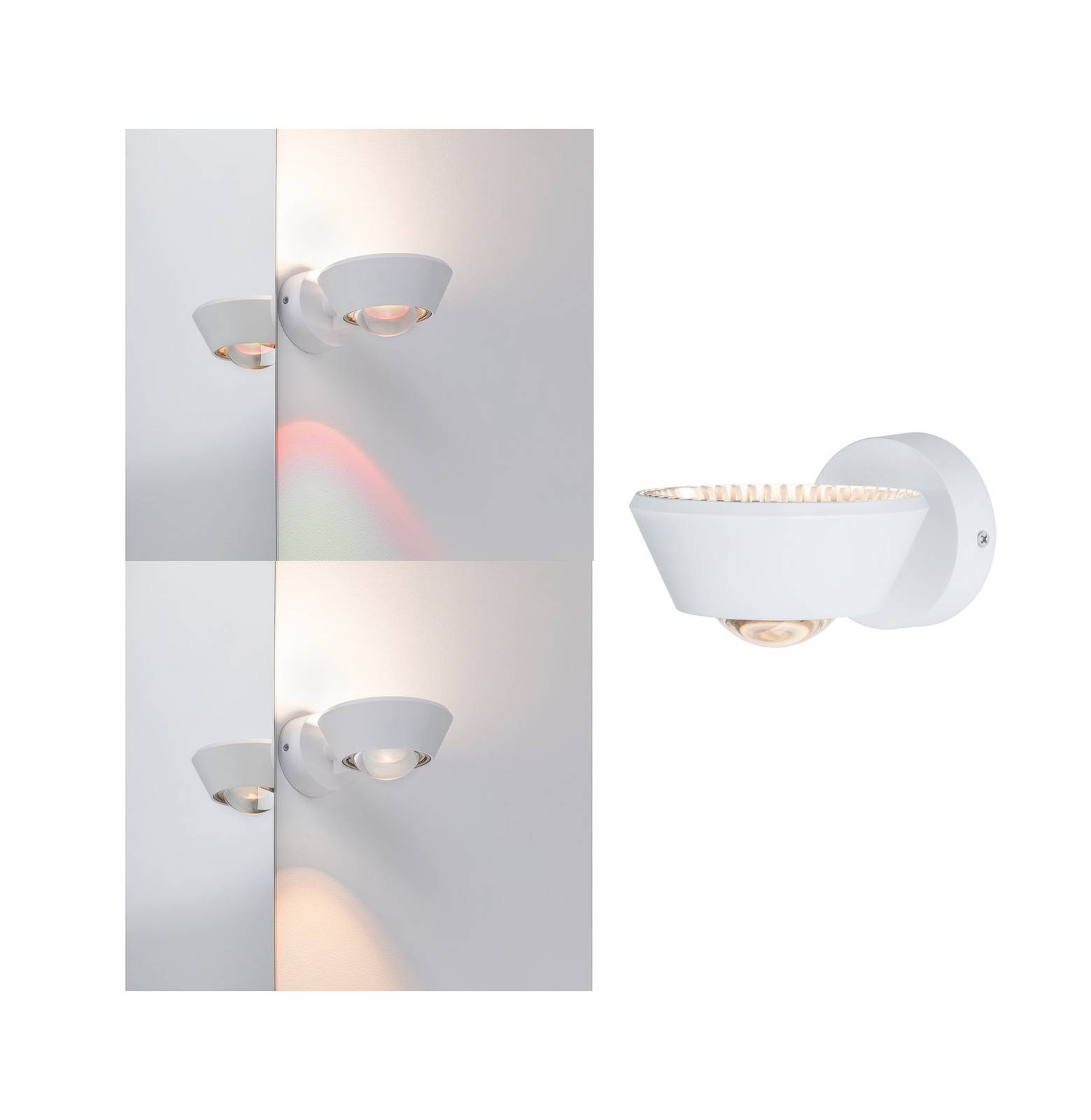 Paulmann Sabik LED-Wandleuchte weiß matt Paulmann Sabik LED-Wandleuchte weiß matt von Paulmann