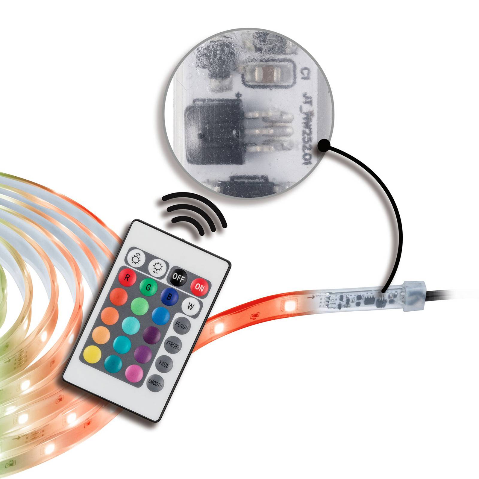 Paulmann SimpLED Outdoor Strip RGB transparent 5m Paulmann SimpLED Outdoor Strip RGB transparent 5m von Paulmann