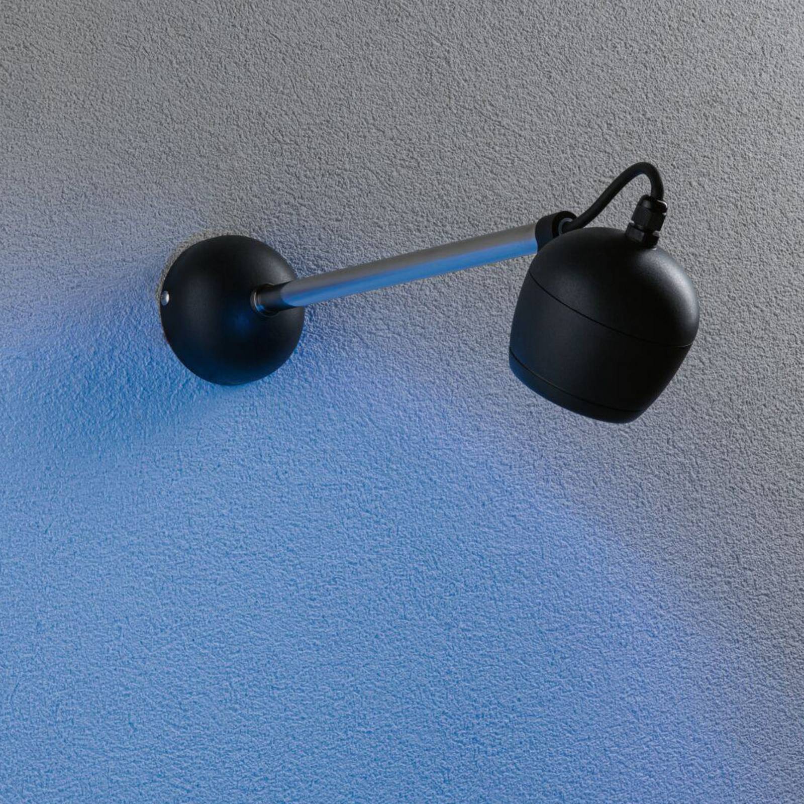 Paulmann Smart LED-Außenwandlampe Kikolo anthrazit RGBW IP65 Paulmann Smart LED-Außenwandlampe Kikolo anthrazit RGBW IP65 von Paulmann