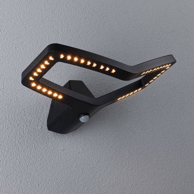 Paulmann Smart Sensor-Wandleuchte Alara, CCT, anthrazit IP44 von Paulmann