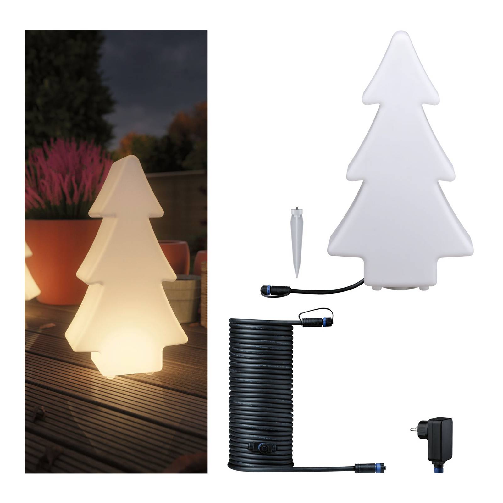 Paulmann Smart LED-Weihnachtsset Plug & Shine Tree 10m Kabel Paulmann Smart LED-Weihnachtsset Plug & Shine Tree 10m Kabel von Paulmann