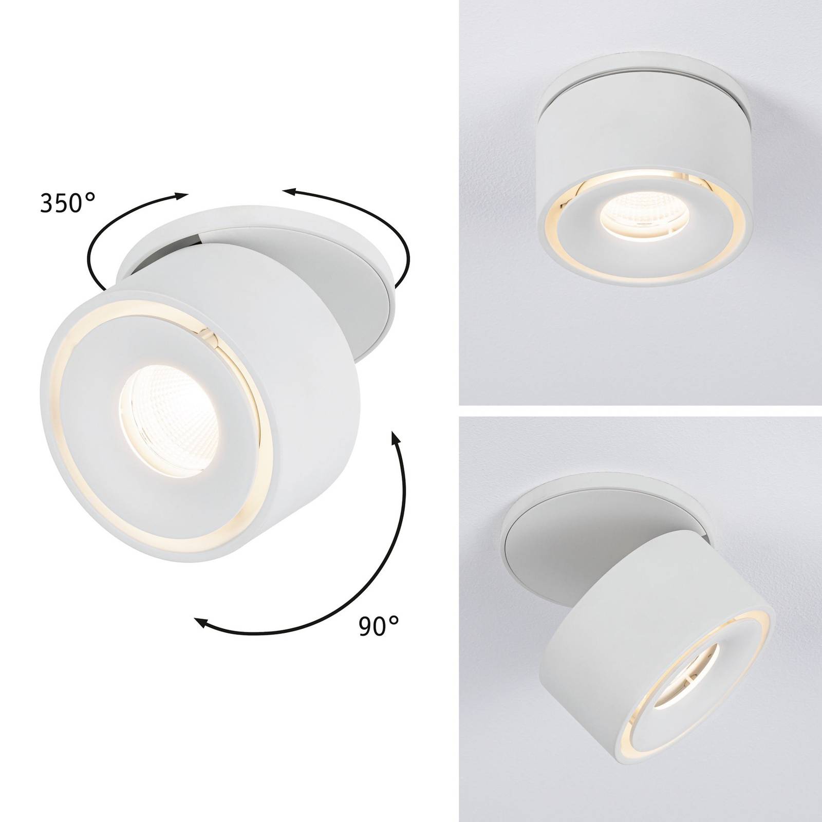 Paulmann Spircle LED-Einbauleuchte weiß matt Paulmann Spircle LED-Einbauleuchte weiß matt von Paulmann