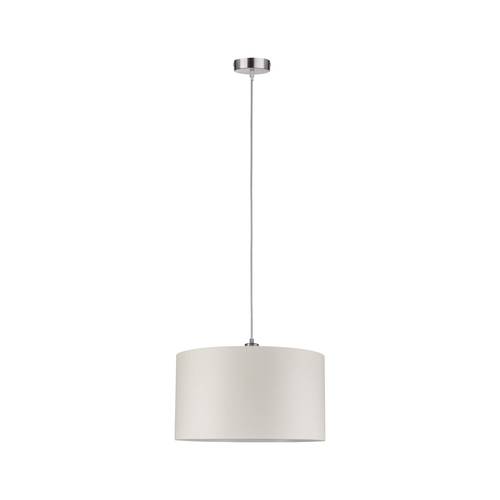 Paulmann Tessa 70924 Pendelleuchte LED E27 60W Creme, Edelstahl (gebürstet) von Paulmann