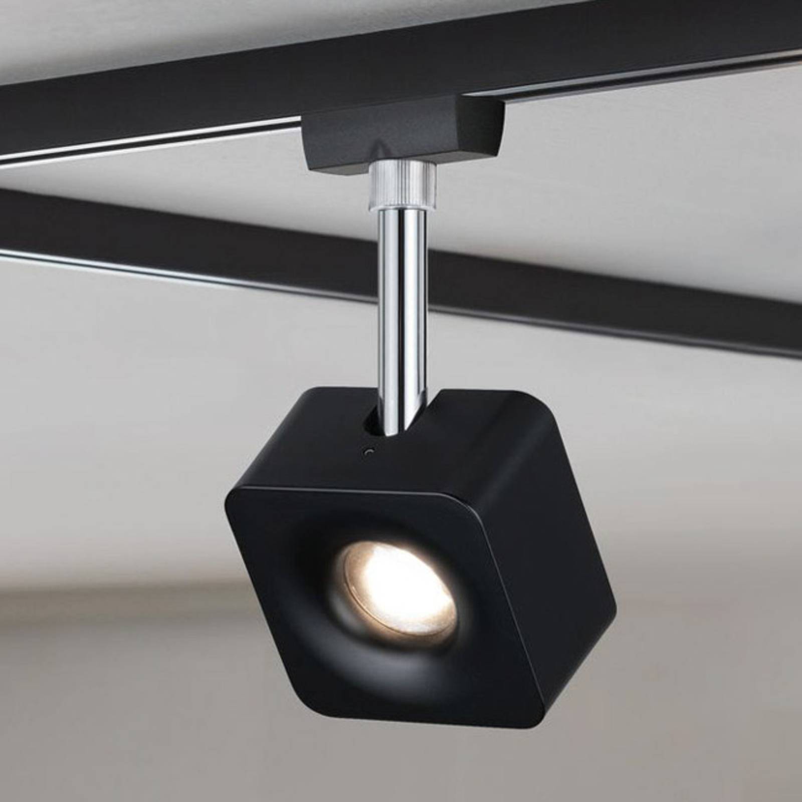 Paulmann URail Spot Cube schwarz dimmbar 4.000 K Paulmann URail Spot Cube schwarz dimmbar 4.000 K von Paulmann