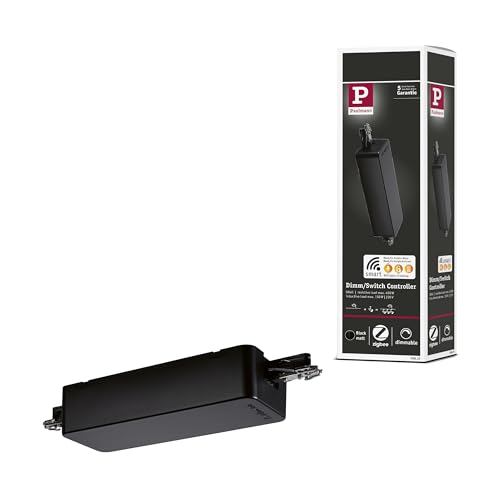 Paulmann URail ZB Dimm/Switch max400W Sw m KST 96815 Hochvolt-Schienensystem-Komponente Schwarz (mat Paulmann URail ZB Dimm/Switch max400W Sw m KST 96815 Hochvolt-Schienensystem-Komponente Schwarz (mat von Paulmann