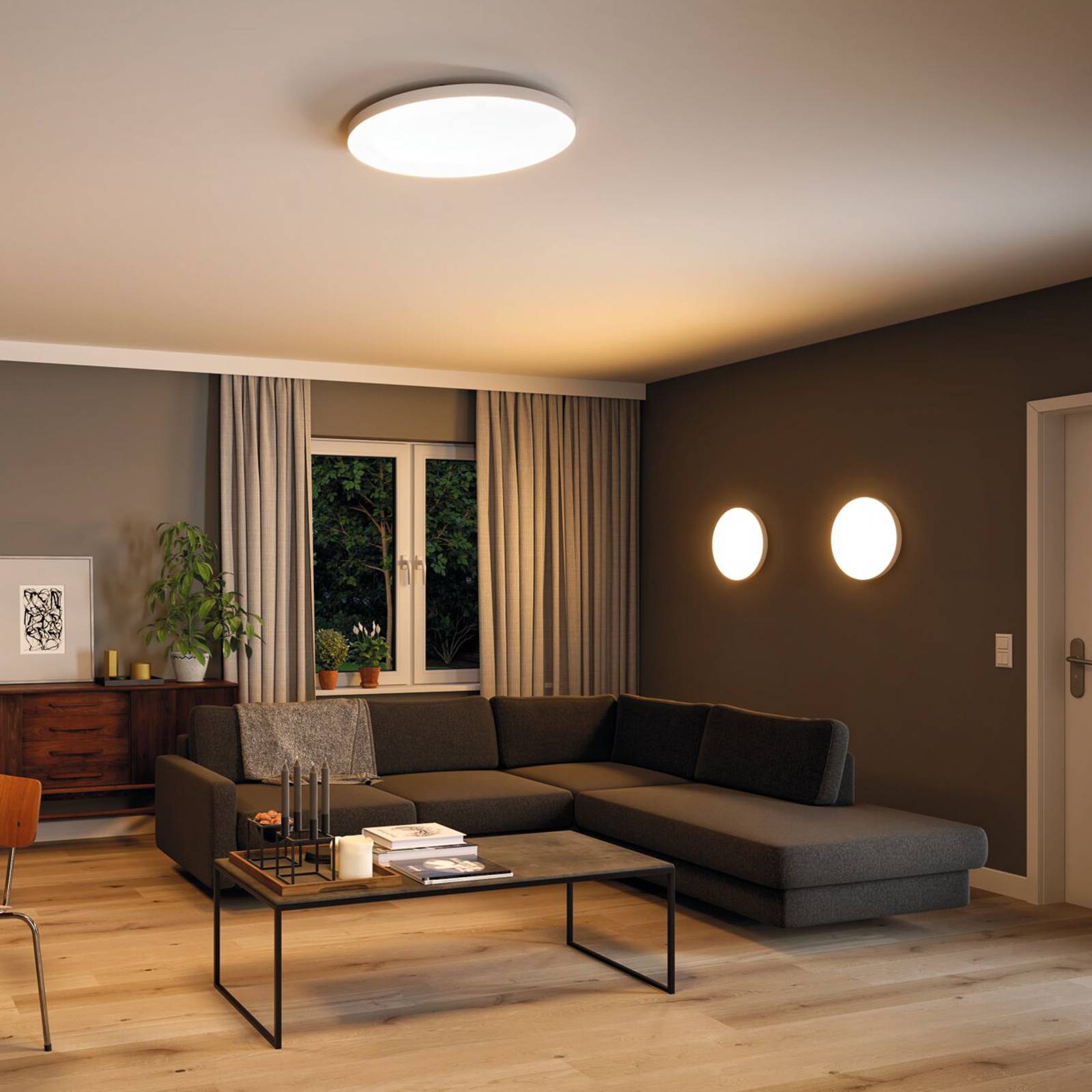 Paulmann Velora LED-Panel ZigBee CCT rund Ø 40 cm Paulmann Velora LED-Panel ZigBee CCT rund Ø 40 cm von Paulmann
